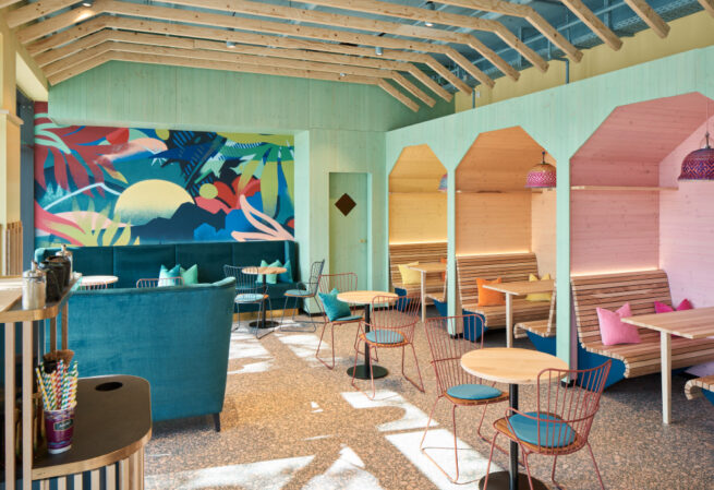 Biobäckerei Schubert Innenraum Filiale am Hbhf